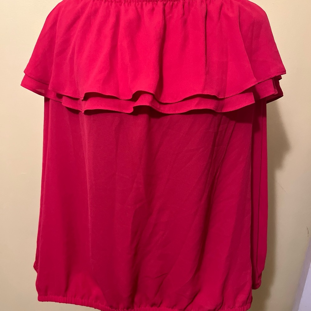 MICHAEL Michael Kors Vibrant Red Top